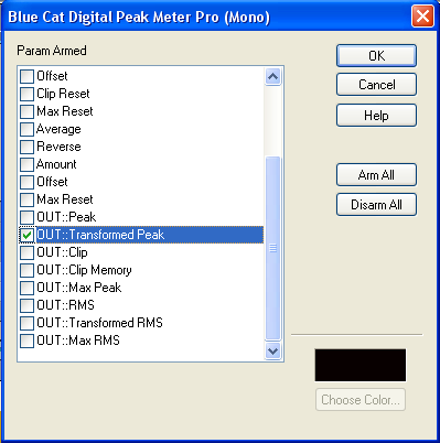 Step 22 - You can do the same on the DPMP track by directly recording any output parameter